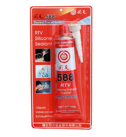 ISO Onaylı Hutiian 588 RTV Silikon Conta Yapımcısı / rtv kırmızı silikon mastik